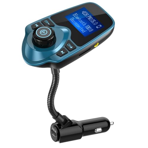 best bluetooth car fm transmitter audio adapter receiver wireless handsfree