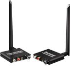 wireless rca video audio transmitter and receiver