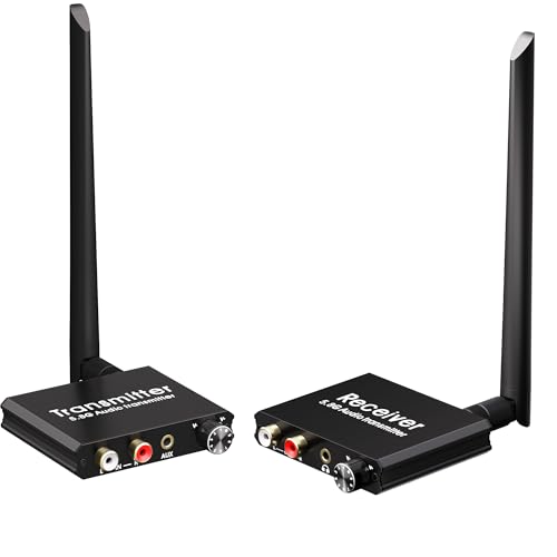 wireless rca video audio transmitter and receiver